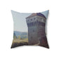 Hunedoara Castle Corvinilor | Romania | Spun Polyester Square Pillow