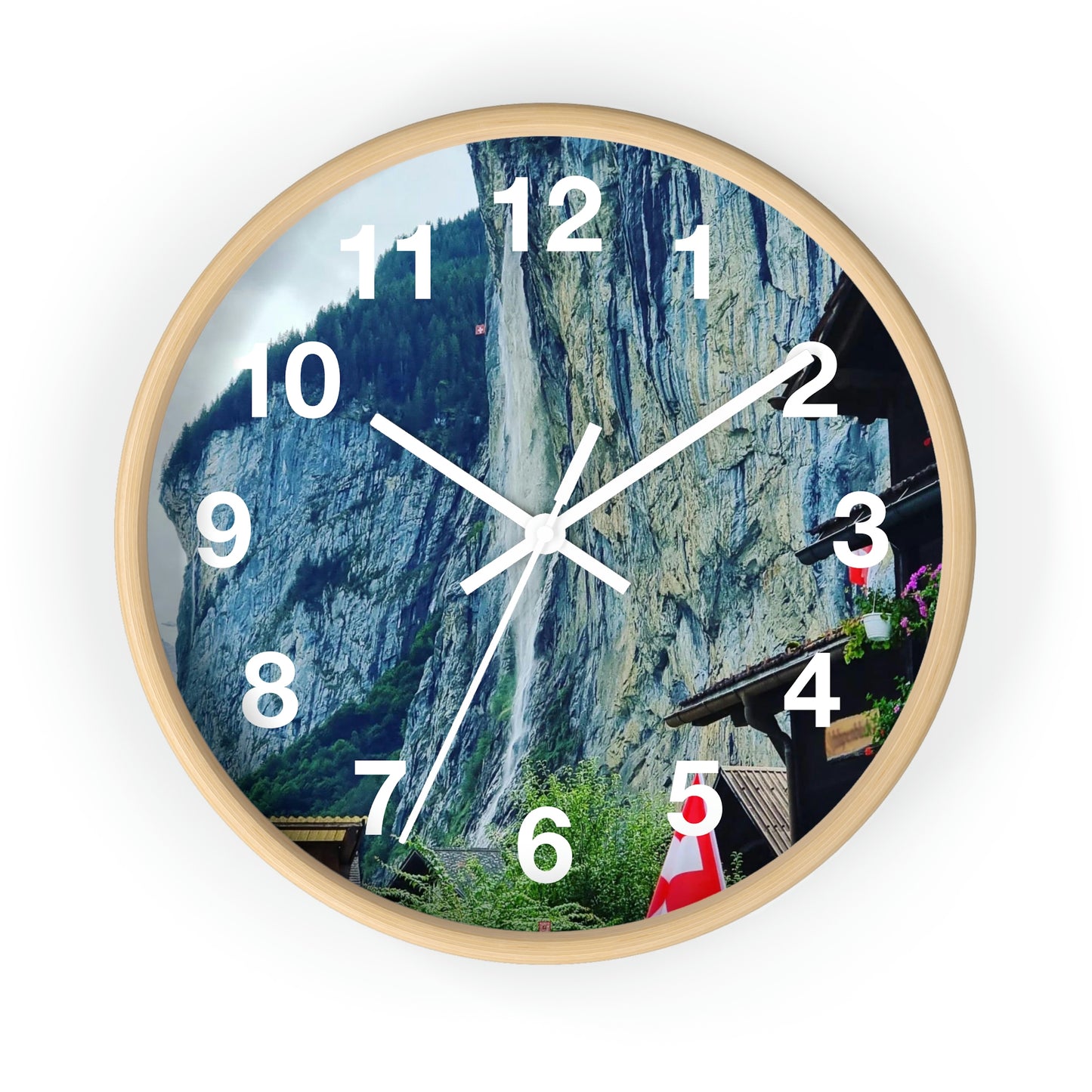 Lauterbrunnen | Suiza | reloj de pared