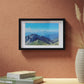 La vue du mont Pilatus | Suisse | Posters encadrés, Noir