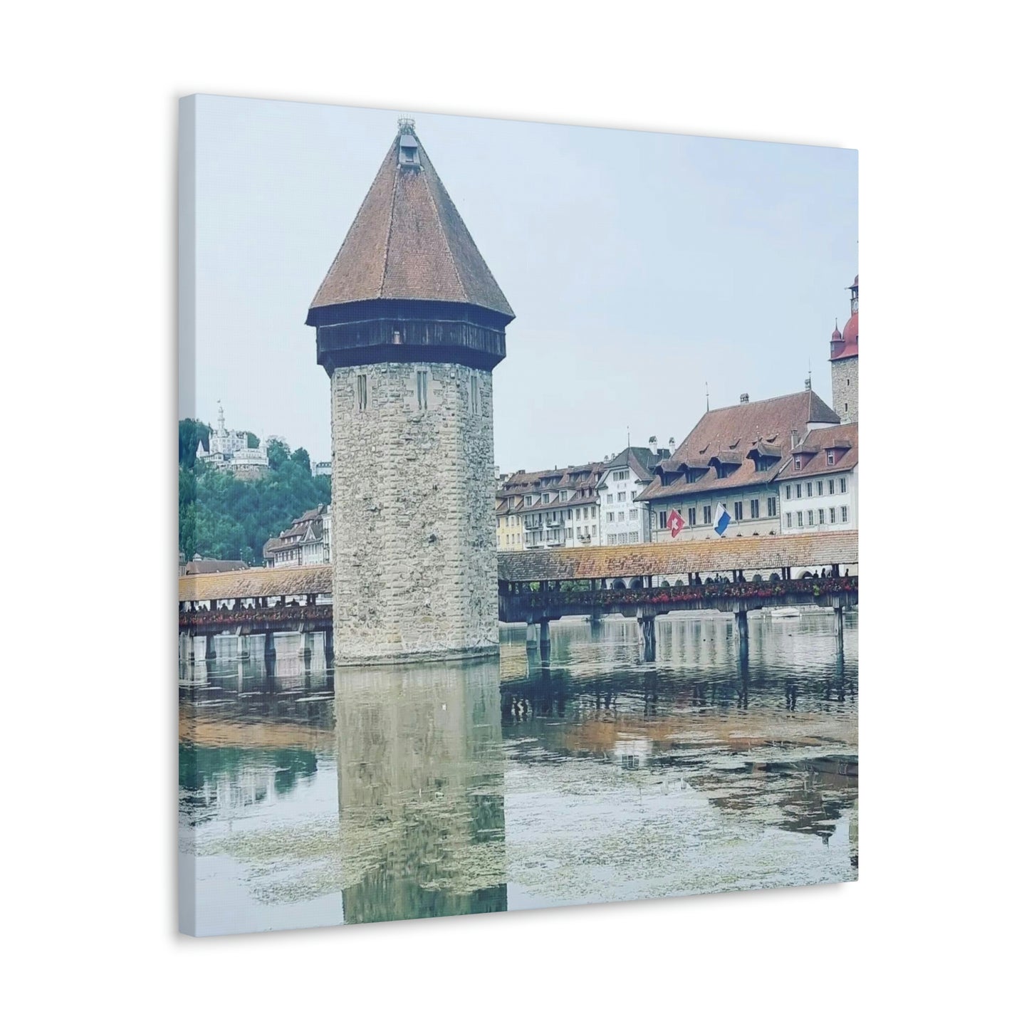 Chapel Bridge | Switzerland | Canvas