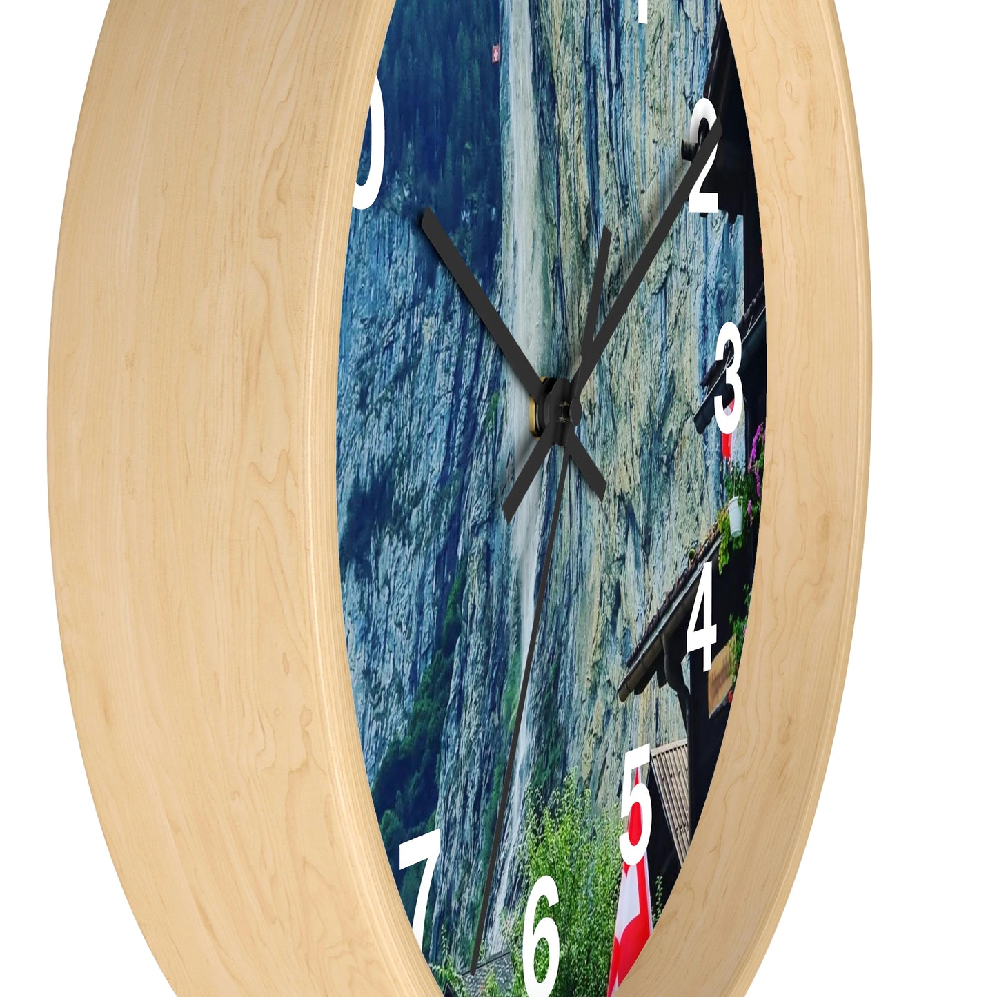 Lauterbrunnen | Suiza | reloj de pared