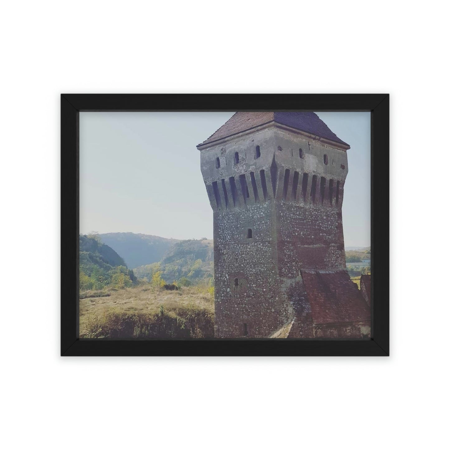 Castillo de Hunedoara Corvinilor | Rumania | Póster enmarcado - Todos los tamaños