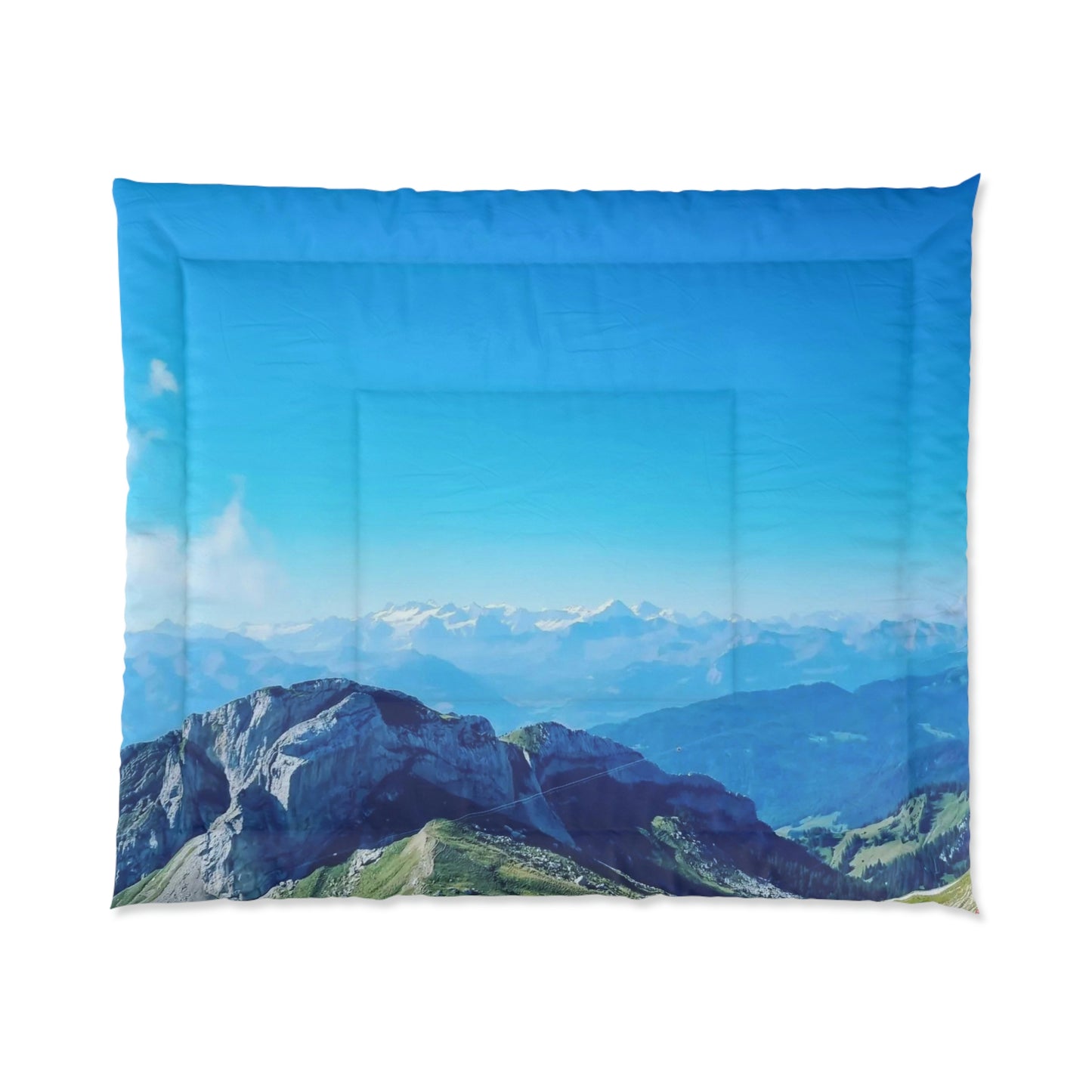 The Mt. Pilatus View | Switzerland | Comforter