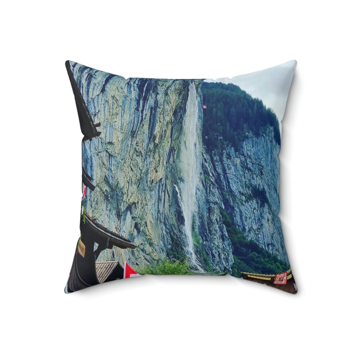 Lauterbrunnen | Switzerland | Spun Polyester Square Pillow